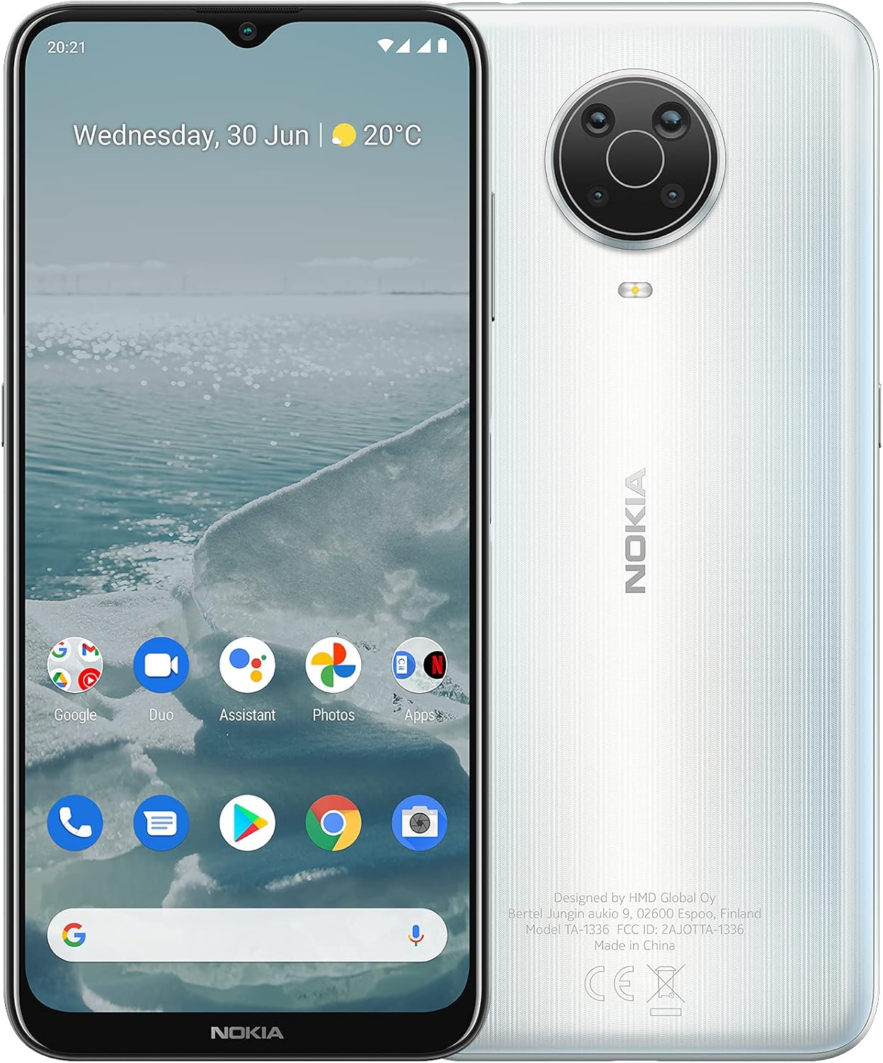 NOKIA G20 ( TA-1336 ) REMONTAS – EKRANO, BATERIJOS KEITIMAS, KAINA