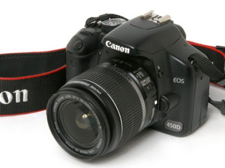 Canon EOS 450D (EOS Rebel XSi) - remontas, objektyvo taisymas