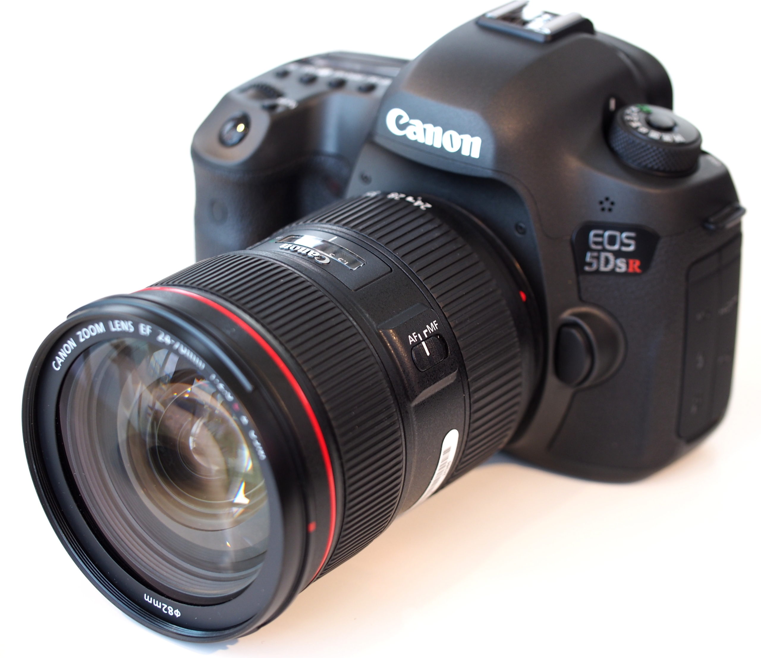 Canon EOS 5Ds R - remontas, objektyvo taisymas