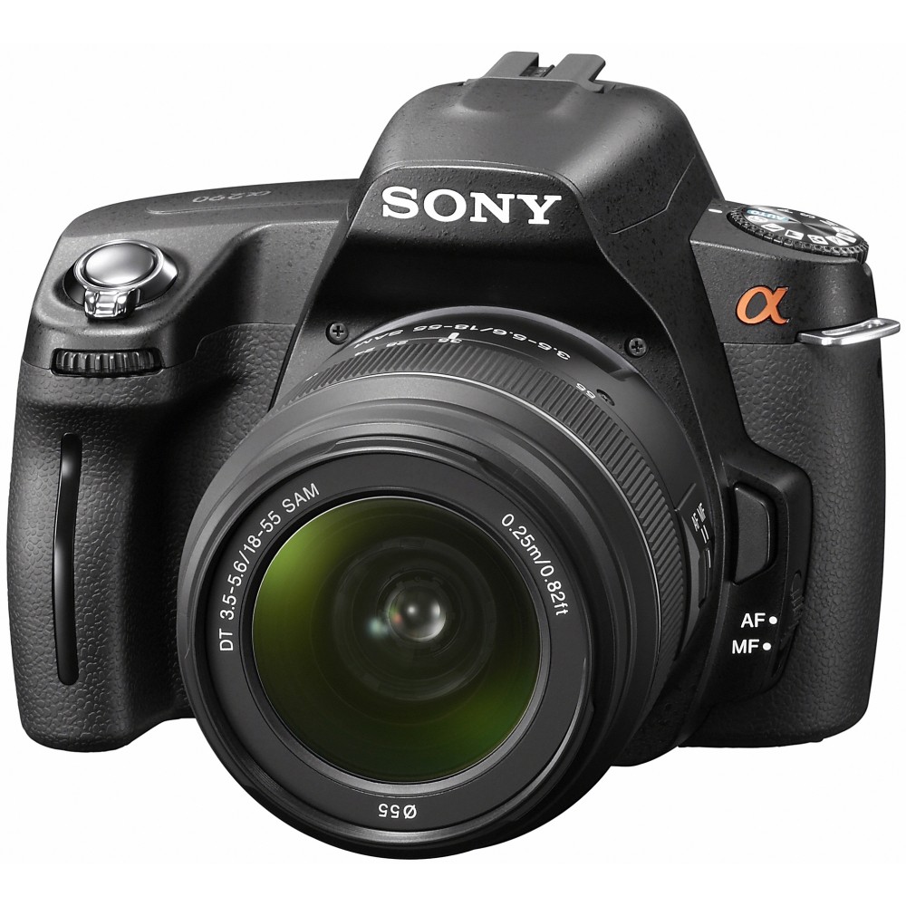 Sony Alpha DSLR-A290 - remontas, objektyvo taisymas