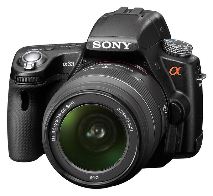 Sony Alpha SLT-A33 - remontas, objektyvo taisymas