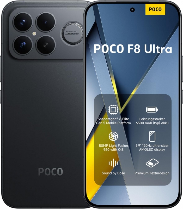 XIAOMI POCO F8 ULTRA REMONTAS – EKRANO, BATERIJOS KEITIMAS, KAINOS