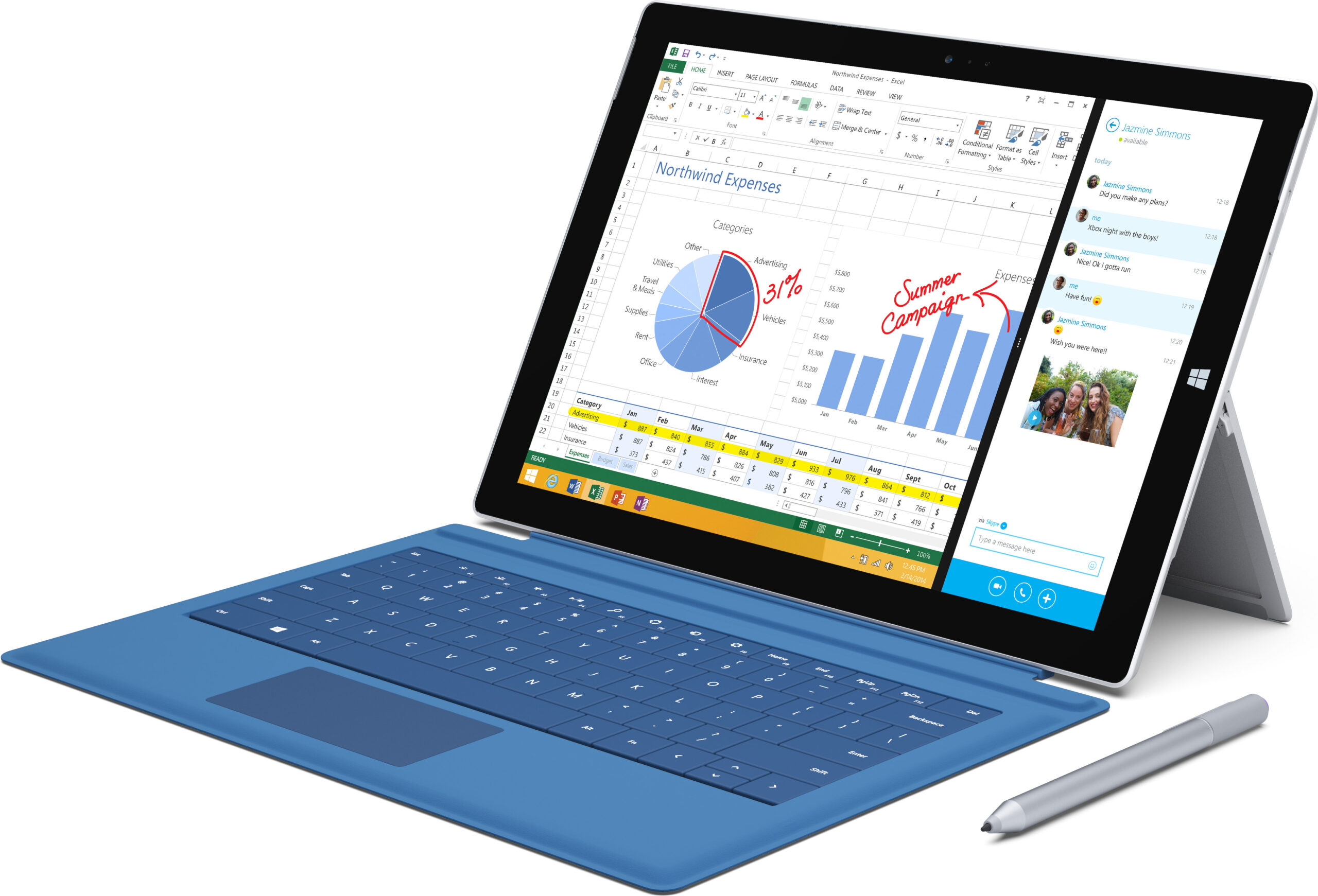 MICROSOFT SURFACE PRO 3 REMONTAS – EKRANO, BATERIJOS KEITIMAS, KAINOS