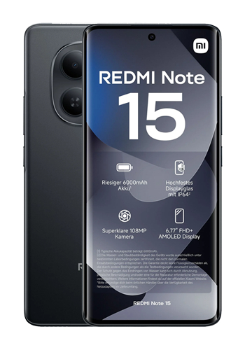 XIAOMI REDMI NOTE 15 5G REMONTAS – EKRANO, BATERIJOS KEITIMAS, KAINOS